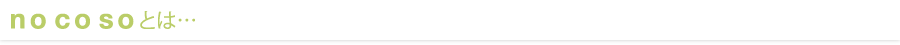 nocoso フォトブックとは